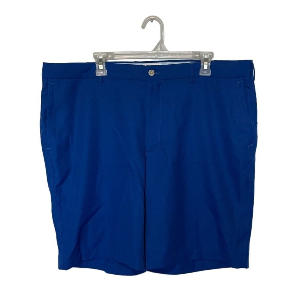 Peter Millar Crown Sport Salem Shorts Mens 40 Blue Performance Golf Chino 9"
